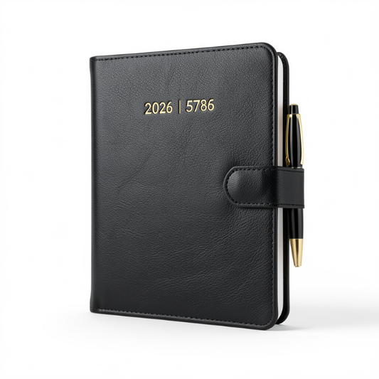 Hebraic Weekly Planner | Selah Collection Black
