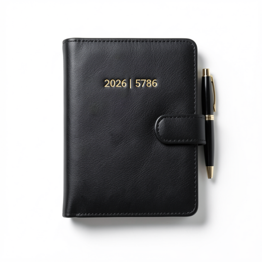 Hebraic Weekly Planner | Selah Collection Black